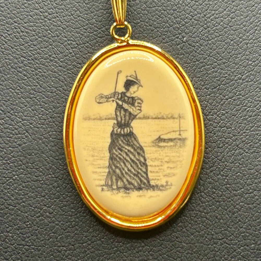 Barlow Victorian Golf Necklace